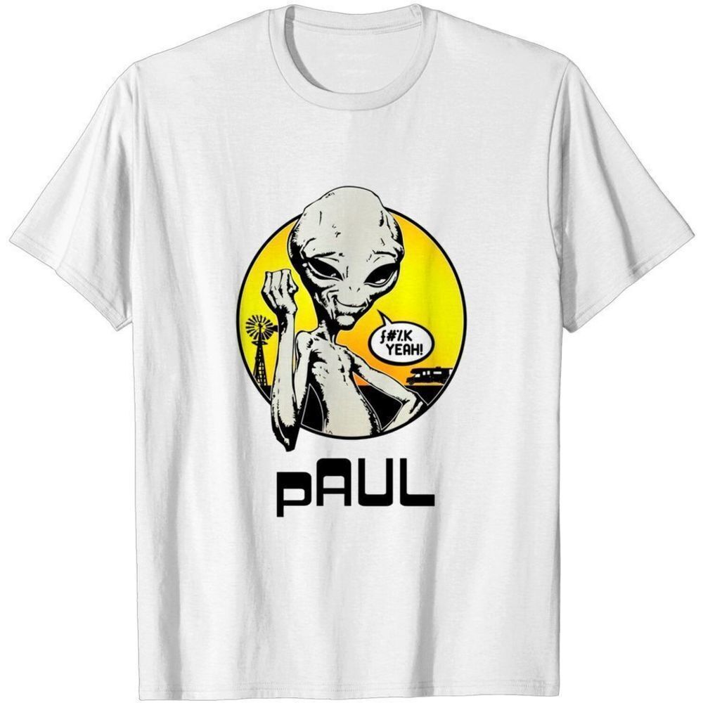 Paul Alien Retro Sci Fi Classic Graphic Pop Culture Unisex Apparel T-Shirt